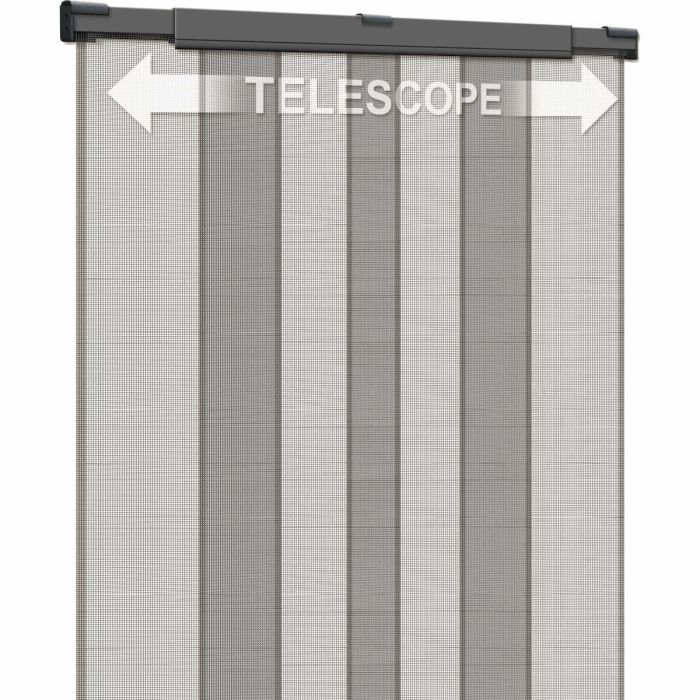 Rideau Moustiquaire Schellenberg Portes Fibre de Verre Anthracite (95 x 220 cm) 2 Rideau Moustiquaire Schellenberg Portes Fibre de Verre Anthracite (95 x 220 cm) 2