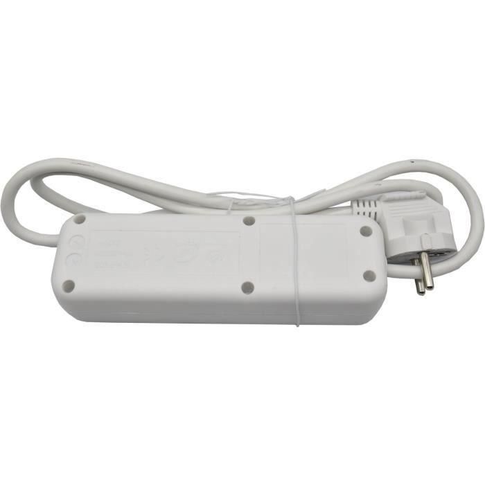 Bloc ménager - GAO - 3 prises 2P+T - Avec protection enfants, conforme NF 3 Bloc ménager - GAO - 3 prises 2P+T - Avec protection enfants, conforme NF 3