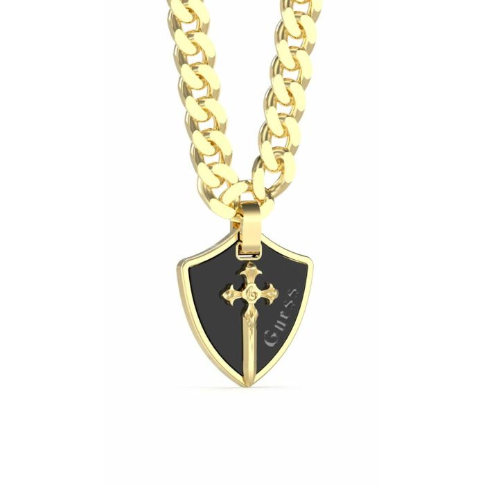 Collier Homme Guess JUMN04019JWYGBKT-U Croix 1