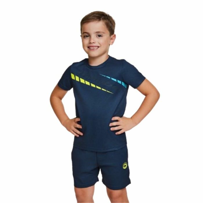Ensemble de Sport pour Enfants J-Hayber Diagonal Bleu foncé 2
