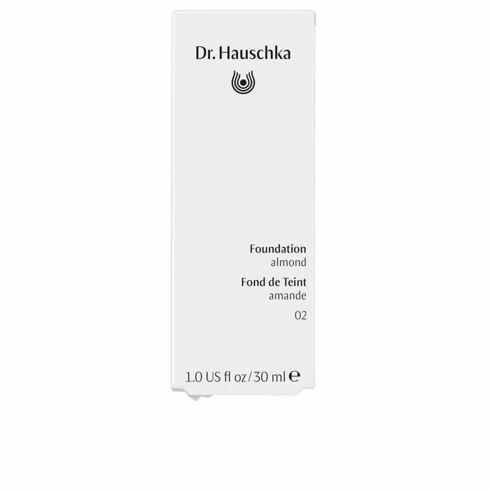 Base de maquillage liquide Dr. Hauschka Foundation Nº 02 Almond 30 ml 1
