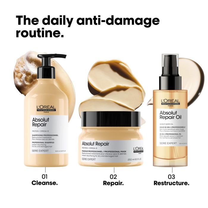 Crème de jour L'Oreal Professionnel Paris ABSOLUT REPAIR 250 ml 7