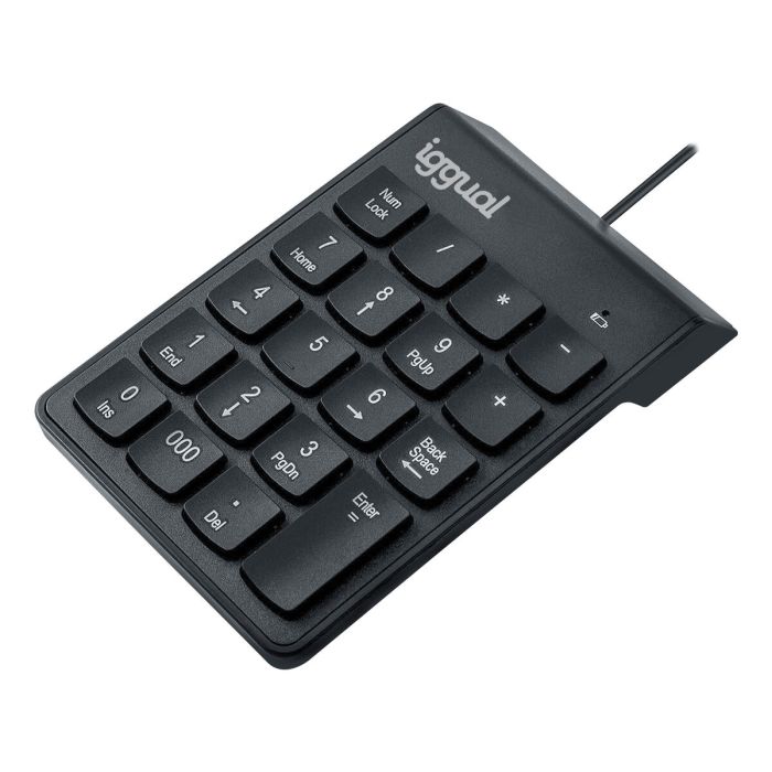 Clavier iggual IGG319956 Noir 5 Clavier iggual IGG319956 Noir 5