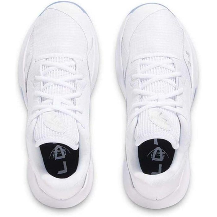 Chaussures de Basket-Ball pour Adultes Under Armour Lockdown 7 Blanc L/XL 3