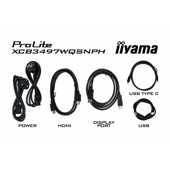 Écran Iiyama XCB3497WQSNPH-B1 34" UltraWide Quad HD 14 Écran Iiyama XCB3497WQSNPH-B1 34" UltraWide Quad HD 14