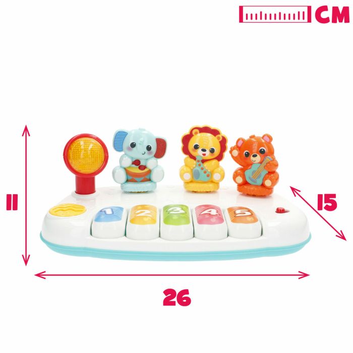 Piano jouet Winfun 26 x 11 x 15 cm (4 Unités) 3