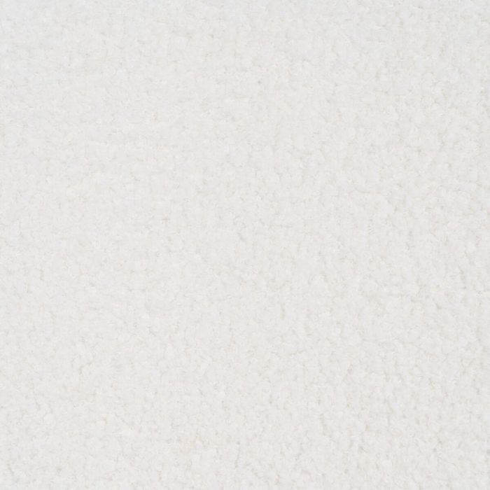 Fauteuil 62 x 75 x 74 cm Tissu Synthétique Métal Blanc