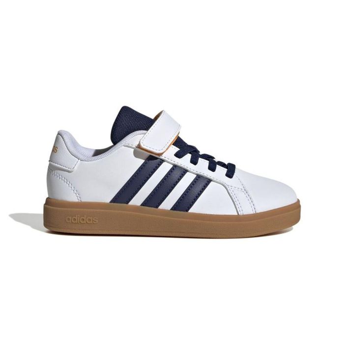 Chaussures de Sport pour Enfants Adidas Grand Court 2.0 Blanc