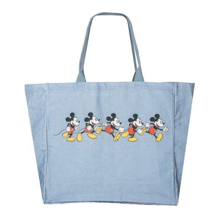 Sac à Achats Mickey Mouse Bleu 48 x 43 x 17 cm 3