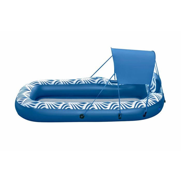 Bestway Matelas Gonflable avec Parasol Comfort Plush 198x112 cm Plage et Piscine 43732 11