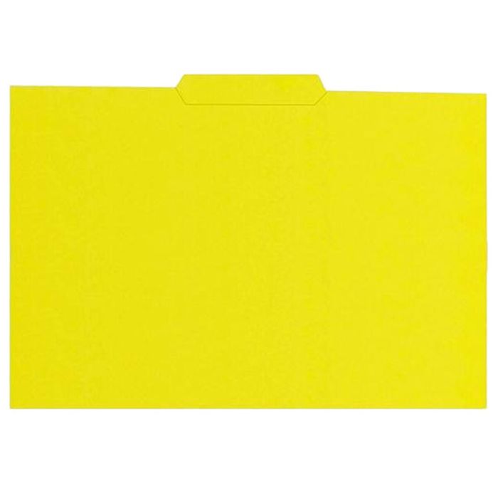 Sous-dossier Elba Gio Jaune A4 50 Pièces (3 Unités) 2