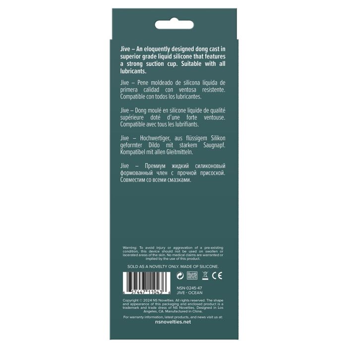 Plug Anal NS Novelties Lust-n-Dreams Bleu (12 cm) 2 Plug Anal NS Novelties Lust-n-Dreams Bleu (12 cm) 2