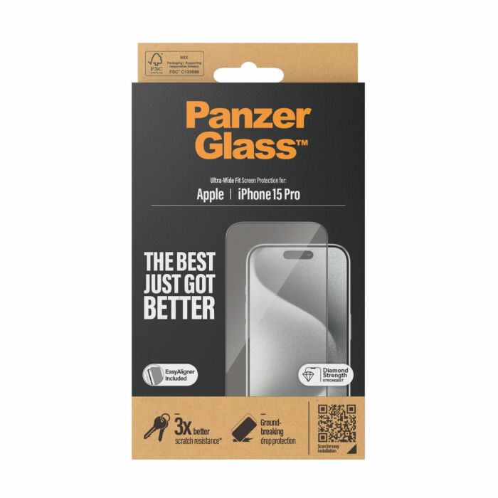 Film Protecteur pour Téléphone Portable Panzer Glass 2810 Apple 1