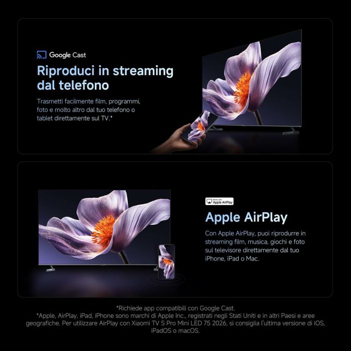 TV intelligente Xiaomi ELA6336EU 4K Ultra HD QLED 6 TV intelligente Xiaomi ELA6336EU 4K Ultra HD QLED 6