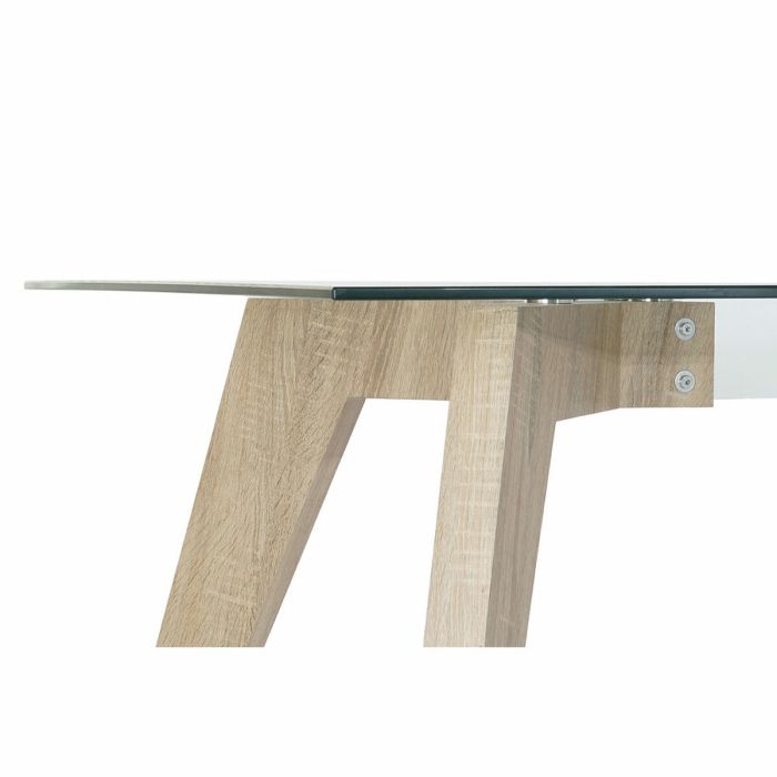 Table de Salle à Manger DKD Home Decor Verre Bois MDF 160 x 90 x 75 cm 1