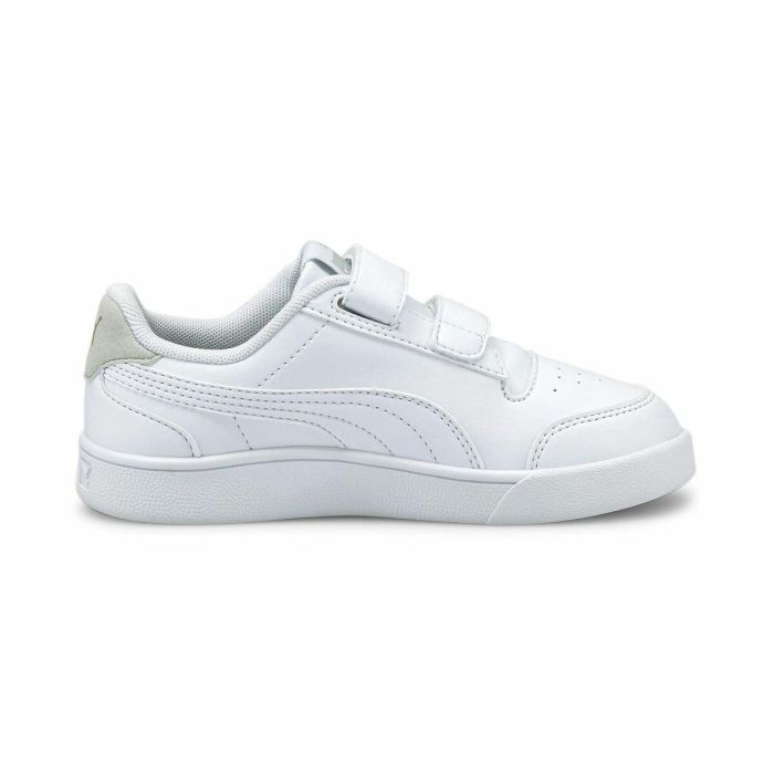Chaussures de Sport pour Enfants Puma Shuffle V Blanc 3 Chaussures de Sport pour Enfants Puma Shuffle V Blanc 3