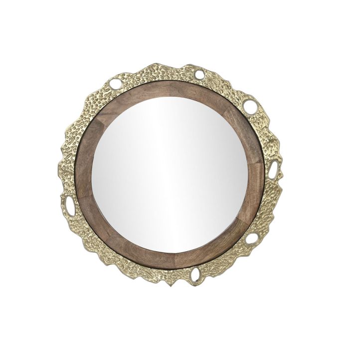Miroir mural DKD Home Decor Marron Doré 78,5 x 2,5 x 78,5 cm 0 Miroir mural DKD Home Decor Marron Doré 78,5 x 2,5 x 78,5 cm 0