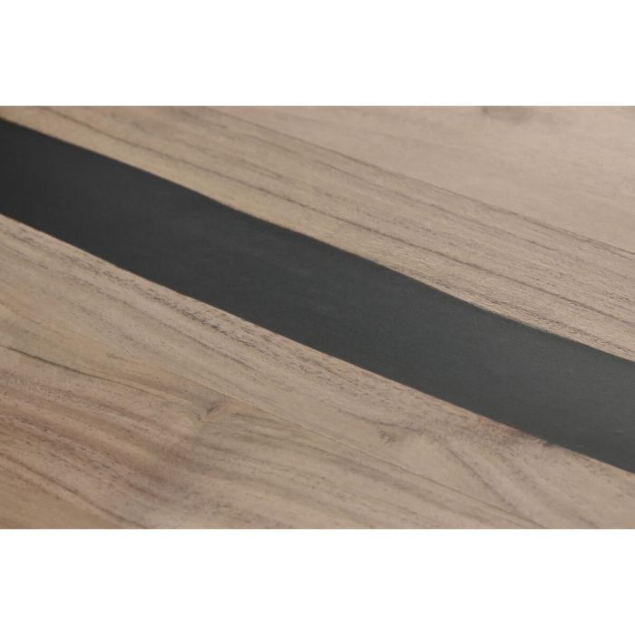 Table de Salle à Manger Home ESPRIT Métal Bois d'acacia 200 x 100 x 76 cm 5