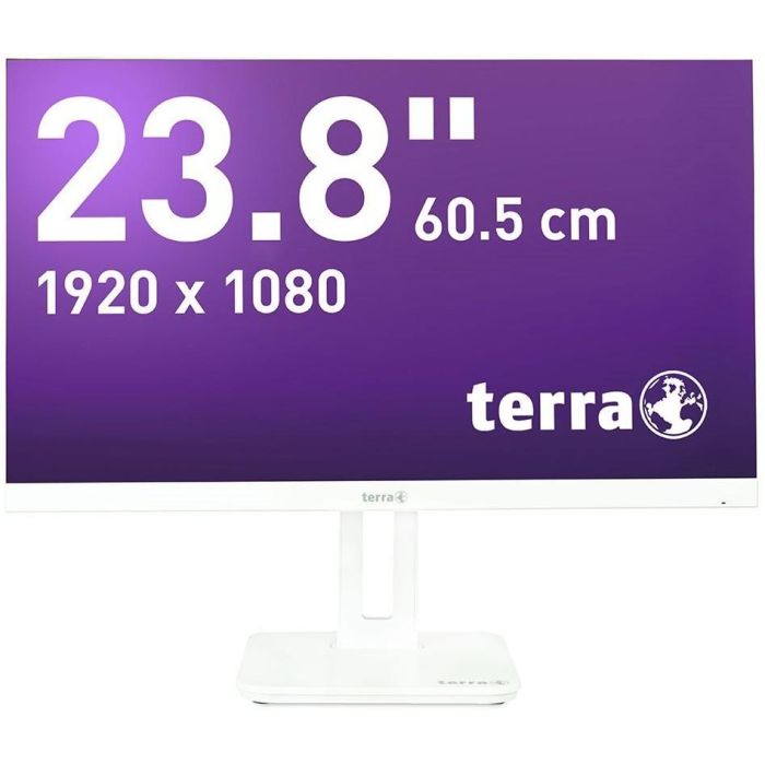 60,5cm/23,8" (1920x1080) TERRA 2465W PV 16:9 FHD IPS 5ms HDMI DP Speaker White 1