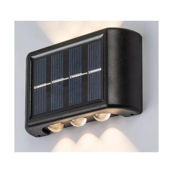 RABALUX Applique Extérieure Solaire Kangton LED 1.2W 8Lm 3000K IP44 Noir Plastique RAB-77024 2 RABALUX Applique Extérieure Solaire Kangton LED 1.2W 8Lm 3000K IP44 Noir Plastique RAB-77024 2