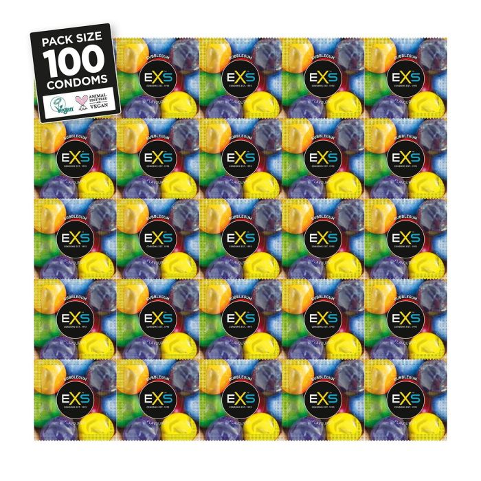 Préservatifs EXS Chewing gum 100 Unités 1