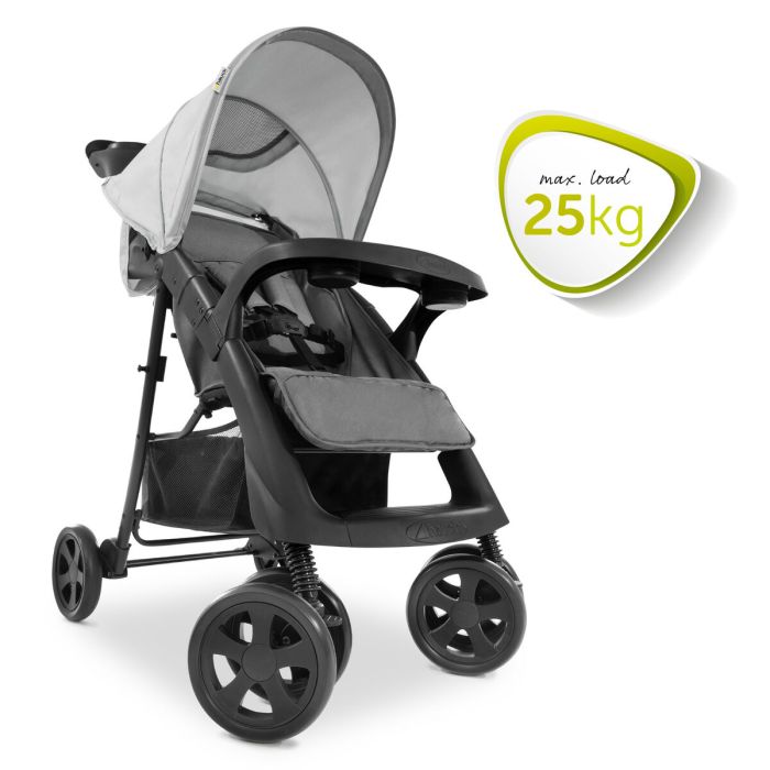Poussette pour bébé Hauck Noir Gris 17