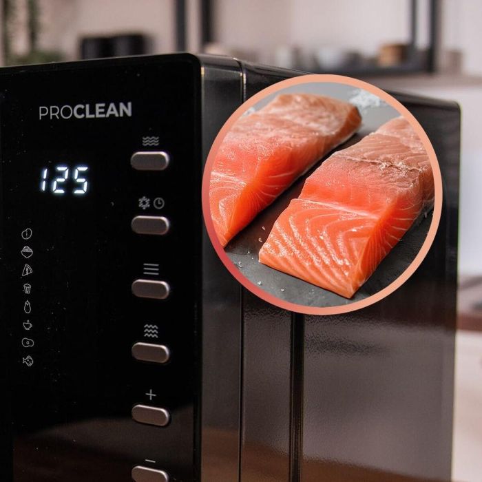 Micro-ondes avec Gril Cecotec Proclean 5130 Noir 800 W 23 L 6