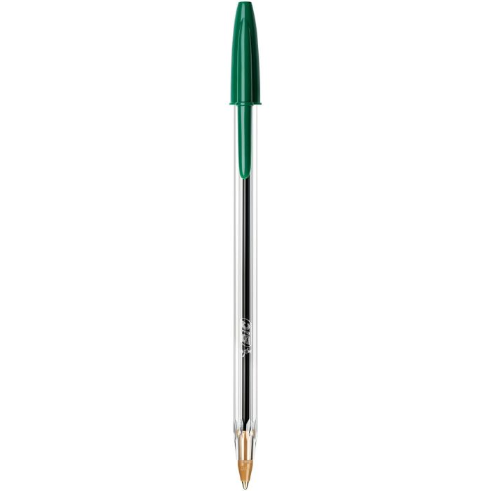 Crayon Bic Cristal Original Vert 0,32 mm (50 Unités) 2