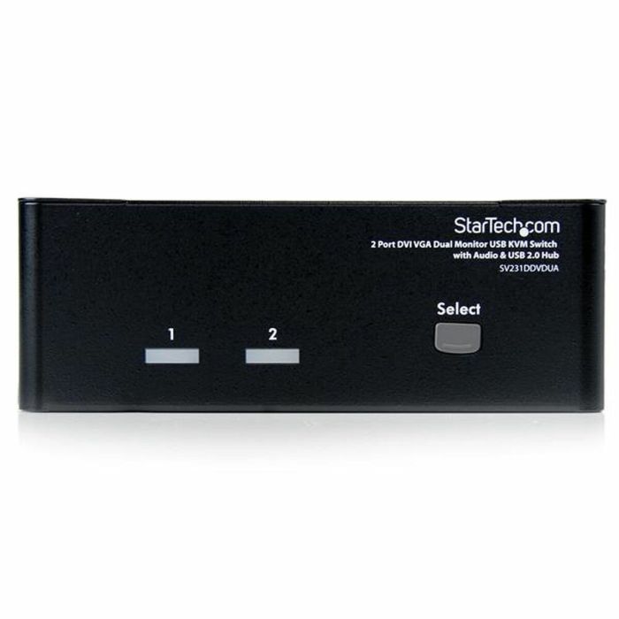 Commutateur KVM avec 2 Ports Startech SV231DDVDUA 0 Commutateur KVM avec 2 Ports Startech SV231DDVDUA 0