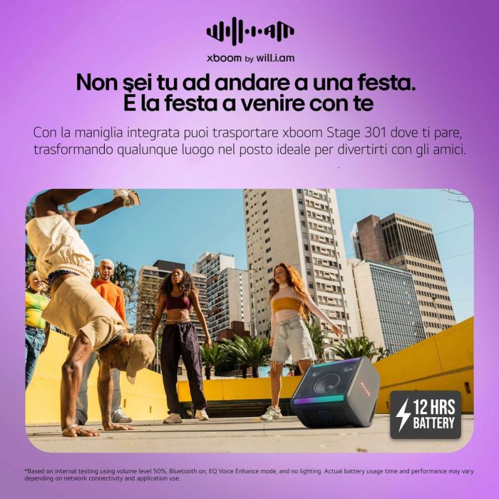 Haut-parleurs LG STAGE 301 120 W Noir 8