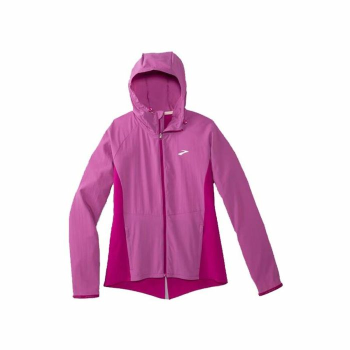 Veste de Sport pour Femme Brooks Canopy Frosted Rose foncé 0 Veste de Sport pour Femme Brooks Canopy Frosted Rose foncé 0