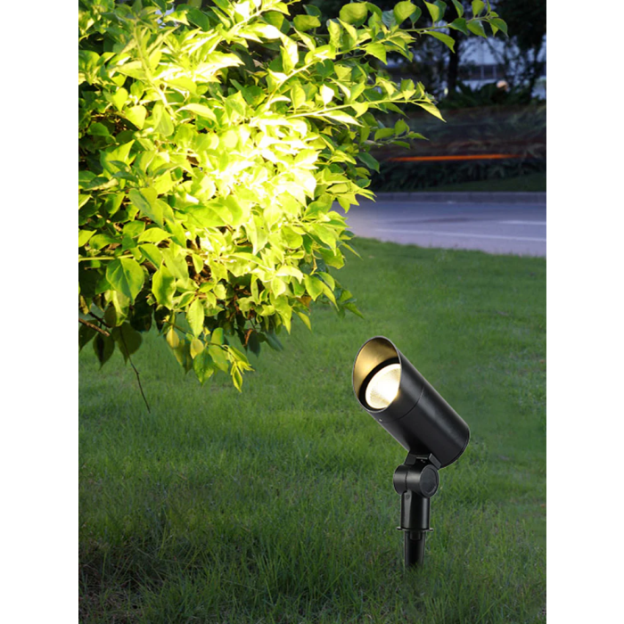 Projecteur LED pour Jardin 18W 60° IP65 Blanc Chaud 3000K Noir Projecteur LED pour Jardin 18W 60° IP65 Blanc Chaud 3000K Noir