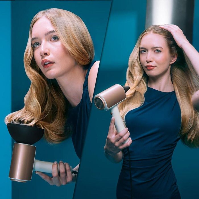 Sèche-cheveux Cecotec DryGlam Nano Plasma Blue 1600W Ioniseur Silencieux Bleu 5