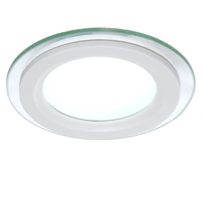 Downlight LED 6W 600Lm 4200K Circulaire Cristal Ø95mm 40.000H [GR-MB01-6W-O-W] 1