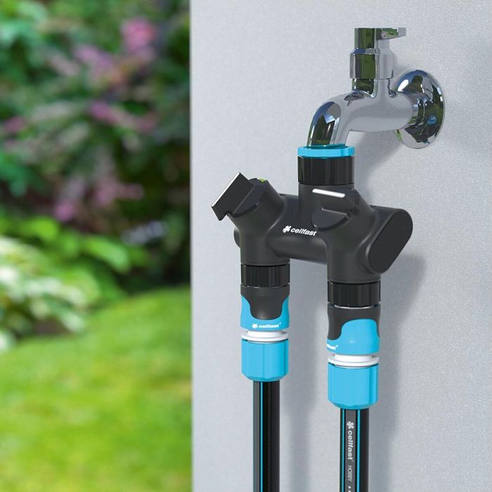 Double distributeur pour robinets Cellfast Ergo 1 Double distributeur pour robinets Cellfast Ergo 1