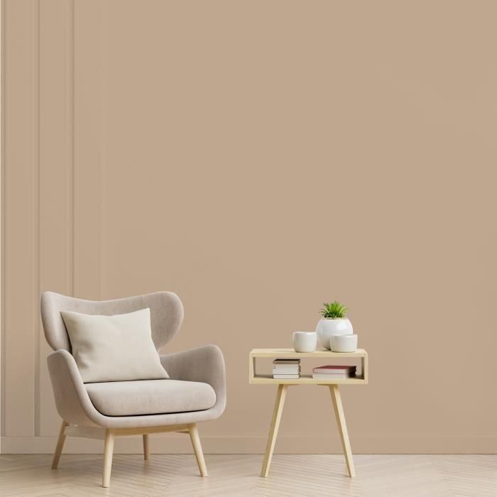 Ripolin Peinture Esprit Deco Multi-Supports Satinée, Beige Plage, 2,5L, pour murs et boiseries, lessivable Ripolin Peinture Esprit Deco Multi-Supports Satinée, Beige Plage, 2,5L, pour murs et boiseries, lessivable