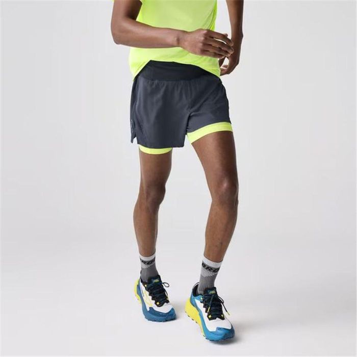 Short de Sport pour Homme Brooks High Point 5" 2-In-1 2.0 Bleu 33 2