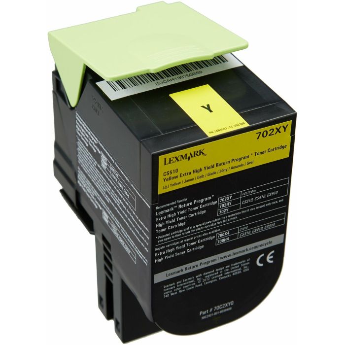 Toner Lexmark 70C2XY0 Jaune 1