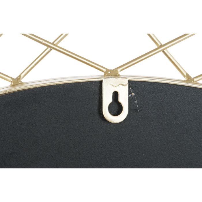 Miroir mural Home ESPRIT Doré 80 x 2,5 x 80 cm 80 x 2,50 x 80 cm 2