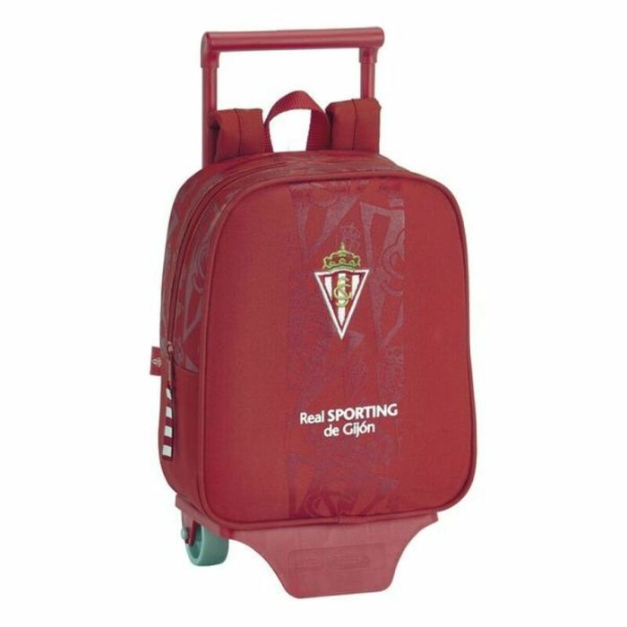 Cartable à roulettes 805 Real Sporting de Gijón 611972280 Rouge 3 Cartable à roulettes 805 Real Sporting de Gijón 611972280 Rouge 3
