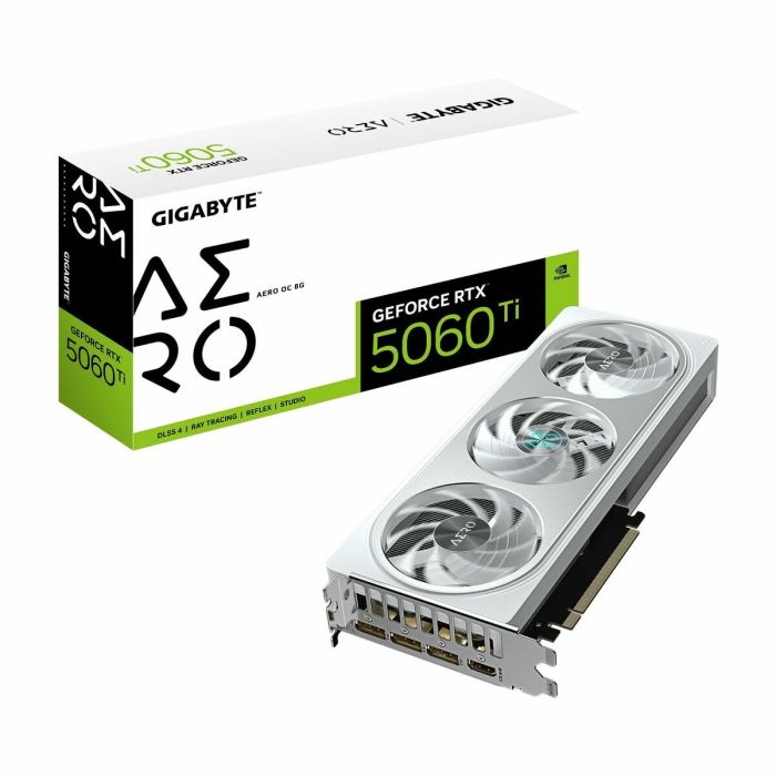 Carte Graphique Gigabyte 9VN506TAO8-00-G10 geforce rtx 5060 ti 8 GB GDDR6 GDDR7 8 Carte Graphique Gigabyte 9VN506TAO8-00-G10 geforce rtx 5060 ti 8 GB GDDR6 GDDR7 8