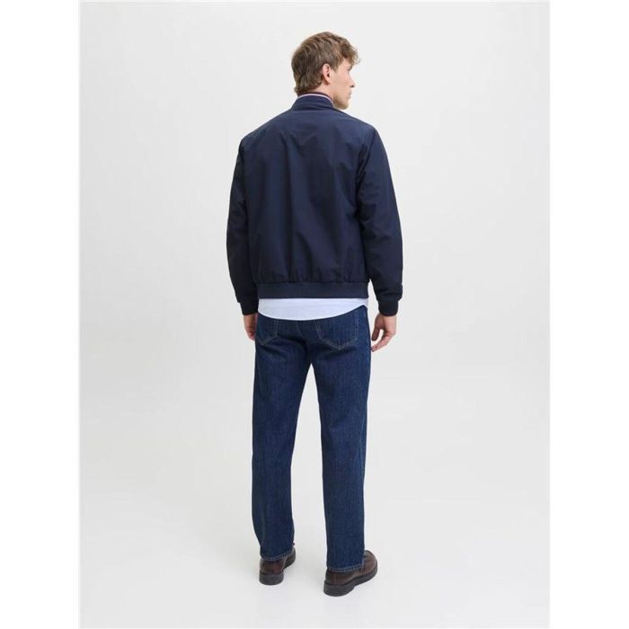 Veste Jack & Jones Jjbrook Bomber Bleu foncé 3 Veste Jack & Jones Jjbrook Bomber Bleu foncé 3