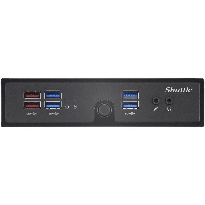 Barebone XPC slim DS50U3 Intel Core i3-1315U 2xSODIMM DDR4 2xM.2 1xSATA 1xHDMI 1xDP 1xVGA Black 6