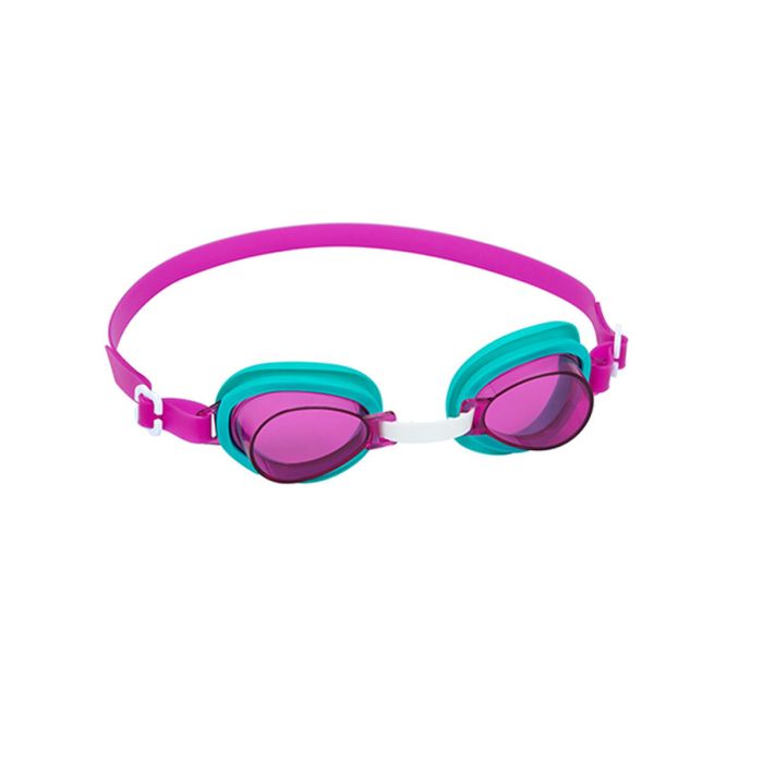 Bestway Lunettes de Natation en Silicone Junior Anti-buée Couleur Aléatoire +7 Ans Plage et Piscine 21065 4