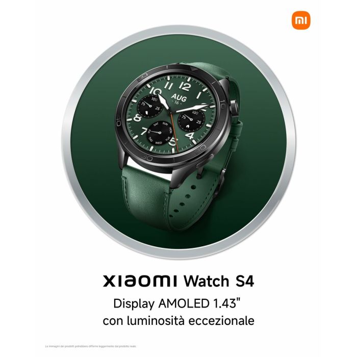 Montre intelligente Xiaomi BHR9195GL Noir 1,43" 4 Montre intelligente Xiaomi BHR9195GL Noir 1,43" 4