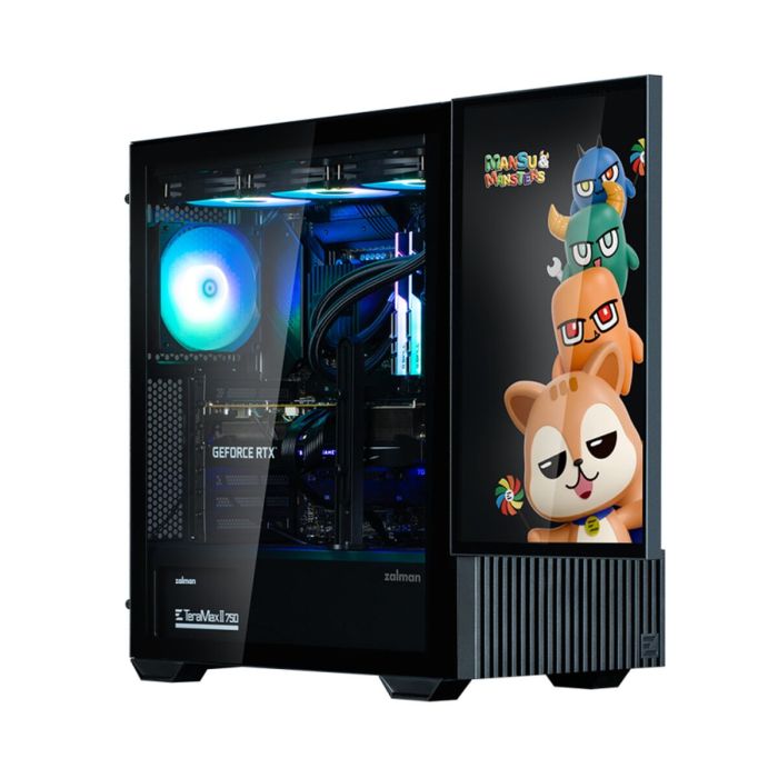 Boîtier ATX semi-tour Zalman Z10 DS BLACK Noir 13