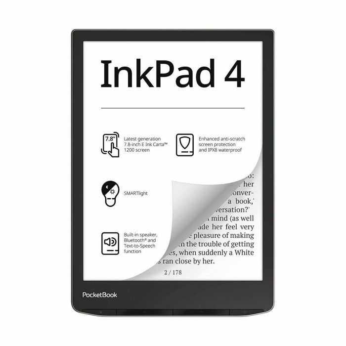 eBook PocketBook PB743G-U-WW Noir 32 GB 7.8" 0 eBook PocketBook PB743G-U-WW Noir 32 GB 7.8" 0