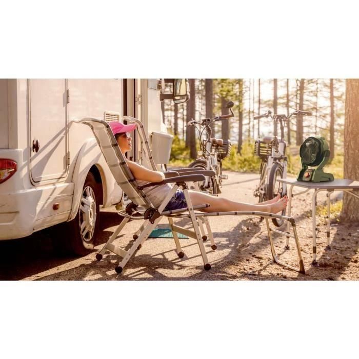 Ventilateur Ø 22,5 cm avec variateur BOSCH - Universal Fan 18V-1000 - Sans fil - Léger - 1000M3/h- 60 dB - sans batterie ni chargeur 2 Ventilateur Ø 22,5 cm avec variateur BOSCH - Universal Fan 18V-1000 - Sans fil - Léger - 1000M3/h- 60 dB - sans batterie ni chargeur 2