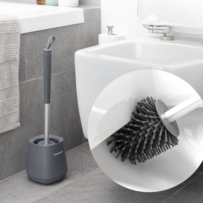 Brosse en Caoutchouc pour les Toilettes Kleanu InnovaGoods