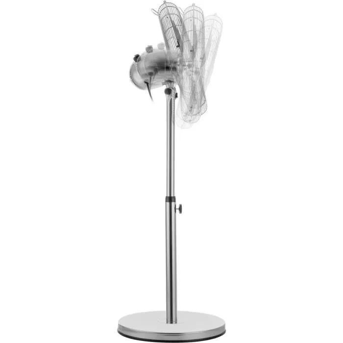 Sencor SFN 4040SL Ventilateur sur pied 40 cm, 3 vitesses, oscillation 80°, inclinaison réglable, 50 W Sencor SFN 4040SL Ventilateur sur pied 40 cm, 3 vitesses, oscillation 80°, inclinaison réglable, 50 W
